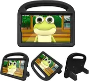 Nexue Case for Samsung Galaxy Tab A7 Lite 2021 8.7'' SM-T220/T225/T227,Kids Handle Stand Rugged Case EVA Foam Carrying Case Heavy Duty Protective Cover,Black