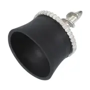 Golf Ball Retriever Grabber Golf Ball Suction Cup Grabber Zinc Alloy Black