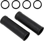 Motorcycle Front Shock Covers Motorcycle Black Front Fork Boot Tube Slider Shock Absorber Cover Gaiters Fit for Honda Rebel CMX 300 500 2017-2022 Fork Guards