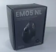 NIB ProtoArc EM05 NL Vertical ERGONOMIC Wireless Trackball Rechargeable Mouse
