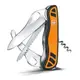 【Victorinox 瑞士維氏】瑞士刀 HUNTER XT GRIP 6用刀 111mm-橘黑 (0.8341.MC9)
