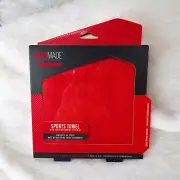 ManMade Microfiber Sports Towel Super Absorbent Red 30” X 19.5”