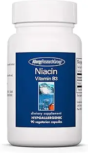 Niacin Vitamin B3 250 Milligrams 90 Veg Capsules