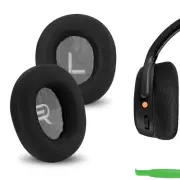 Geekria Mesh Fabric Ear Pads for Skullcandy Crusher ANC 2 Headphones (Black)