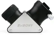 SVBONY 1.25 inches 90 Degree Zenith Mirror Diagonal Adapter Dielectric Mirror Diagonal Fully Metal for Refracting Telescope Eyepiece Lens