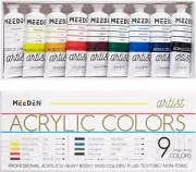 Professional Acrylic Paint Set - Artist Grade Acrylic Paints - Heavy Body Acryli