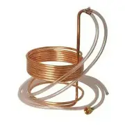 Water Efficient Immersion Wort Chiller (25' x 3/8" With Tubing) - Homebrew Beer