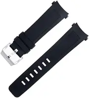 [KAVJU] Curved End 22mm Quick Release Watch Band For IWC Strap Aquatimer Family Fluoro Rubber Watchband Bracelet