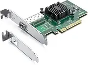 10Gtek Intel E10G41BTDAG1P5 82599ES Chipset 10Gb Ethernet Converged Network Adapter (NIC) Single SFP+ Port PCI Express 2.0 X 8 Same as X520-DA1/X520-SR1