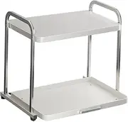 Leefasy Microwave Rack Microwave Stand Tableware Storage Stable Multifunction Thickened Microwave Shelf Cabinet Storage Shelf Rack, M