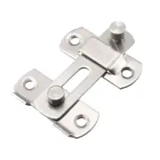 Flip Door Latch 201 Stainless Steel 72x50mm Gate Latch Hasp Slide Lock 2 Pcs