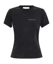 organic cotton T-shirt XS grey