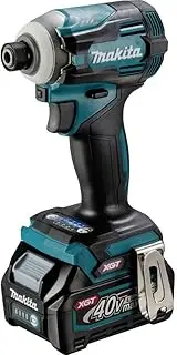 [Makita] TD001GD201 Cordless Impact Wrench 40 V Max. / 2.5 Ah 2 Batteries + Charger in Makpac Petrol