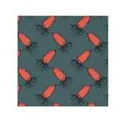 Quirky Squid Face Towel, Fun Bathroom Decor, Gift for Ocean Lovers, Unique Home