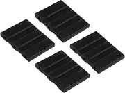 Soft Tip Dart Storage - 4 Pieces Carbon Matt Dart Holder | Shell Storage Dart | Insert Holder Case Accessories for Tournaments, Home, Indoor, Travel, Men, Outdoor