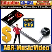 Gibraltar SC-HBL Hex 5" Style Ball/ Fits Mapex, Current Sonar & Older Remo