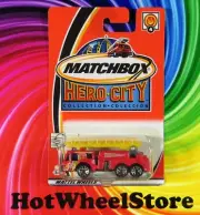 2003 Matchbox Hero City Red EXTENDING LADDER FIRE ENGINE MB23-012124