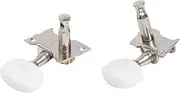 CIMAXIC Banjo Tuning Pegs Replacement 5pcs Banjo Tuning Keys Zinc Alloy Construction