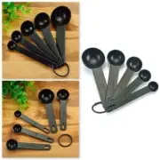 5Pcs/Set Plastic Measuring Spoon Cup Kitchen Baking Measure Coffee U4V7