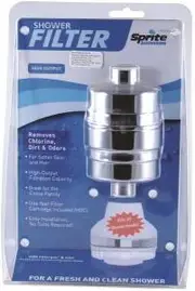 NATURE'S SUNSHINE Sprite Shower Filter Unit Chrome