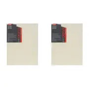 2x Jasart Studio 3/4" Thin Edge 12x16" Wooden Artist Board Art Painting/Drawing