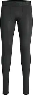 [JACK & JONES] Men's Jcocnz Baselayer Long Tights, Black