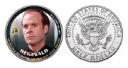 United States - Star Trek - Reginald - Half Dollar Colorized Coin