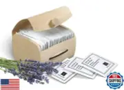 Splash of Lavender Scented Moist Towelettes Single Use by Nabila K - Alcohol-