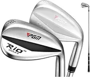 Professional 52°/ 56°/ 60° Golf Sand Wedge - Tour-Approved Bounce Angle for Bunker Shots & Chipping Golf Club Wedges