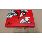 PS4 女神異聞錄5 P5 PERSONA5 20TH 20週年 限定版 紀念版 純日版 日文版 附CD 畫冊 光碟無刮