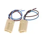 6pcs/lot G9 Lamp Base Ceramic Connector Socket for LED Halogen Bulb Light L❤D