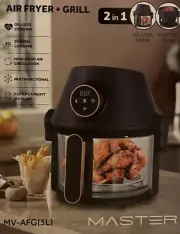 Air Fryer And Grill 2 In 1 Master