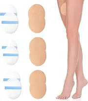 Anti Chafing Friction Pads,Breathable Thigh Inner Sticker,Chafe Protection Skin Tape,Clear Invisible Body Waterproof Friction Patches-12PCS
