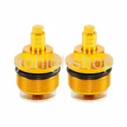 Preload Fork Cap Bolts For Harley Davidson XL883 1987-2016 XL1200 1987-2016 Pair