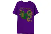 Wu-Tang Clan Unisex Adult Dragon Bonsai T-Shirt (Purple) - UTRO2312