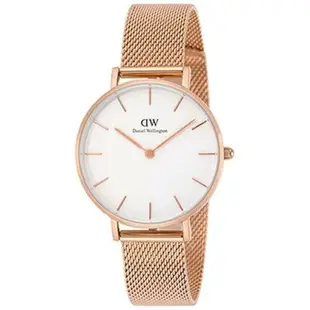 帝安諾-實體店面 Daniel Wellington DW 米蘭錶帶 白面 手錶 36MM DW00100305【APP下單享4%點數】