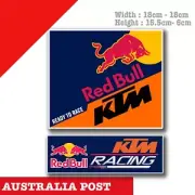 RED BULL KTM - Ready to Race Decal Stickers