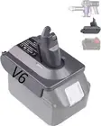 Dyson V6 Vacuum 21.6V Battery Adapter for Makita Battery SV04 SV05 SV09 DC59 72