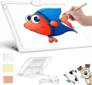 Rechargeable A3 LED Light Box w/Built-in Stand, VKTEKLAB Light Pad/Board