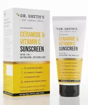 Dr. Sheth's Ceramide & Vitamin C Sunscreen SPF 50+ PA+++(50g)