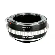 K&F Concept adapter Nikon G F lens to Leica SL TL2 Sigma fp Panasonic S1 S1R S1H