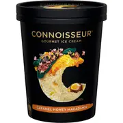 Connoisseur Ice Cream Caramel Honey Macadamia 1l Tub