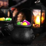12 Pcs Party Favor Cauldrons Mini Candy Containers Halloween Jar Child Holder