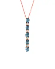 Le Vian Nude Diamonds 14K Rose Gold 1.97 ct. tw. Diamond & Spinel Pendant