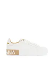 Dolce & Gabbana Lowtop Sneakers With Velcro Closure