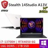 在飛比找遠傳friDay購物精選優惠-MSI微星 Stealth 14Studio A13VE-0