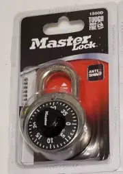 Master Lock 1500D Combination Pad Lock - NEW IN PACKAGE - FREE SHIPPING!