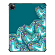 iPad Pro 12.9-inch (5th/6th gen) iPad Impact Case Corazon de Fer in Teal