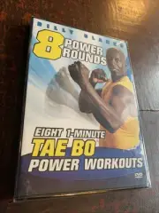 Billy Blanks 8 Power Rounds: Eight 1-Minute Tae Bo Power Workouts - Brand New.