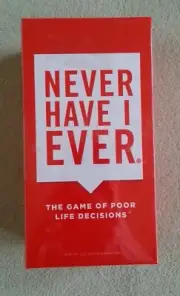 Never Have I Ever Best Card Game & Party Game for Unstoppable Laughter~New